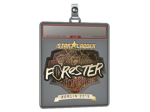 Sticker Slab | Forester (Gold) | Berlin 2019