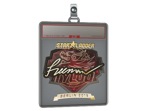 Sticker Slab | Freeman (Gold) | Berlin 2019