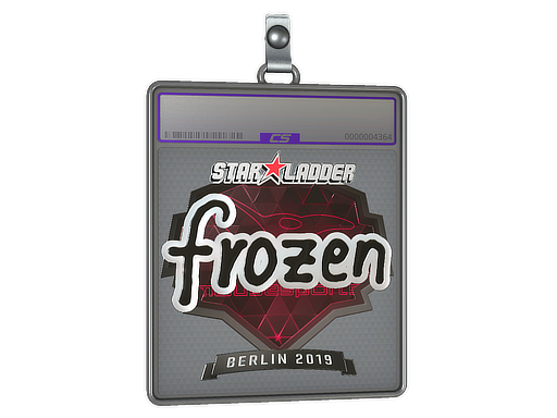 Sticker Slab | frozen (Foil) | Berlin 2019