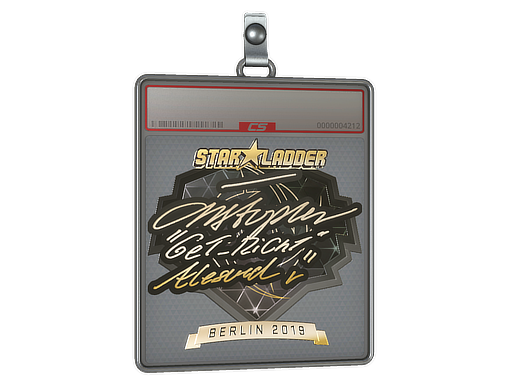 Sticker Slab | GeT_RiGhT (Gold) | Berlin 2019