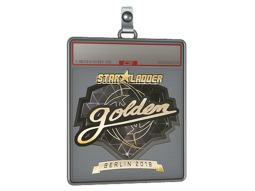 Sticker Slab | Golden (Gold) | Berlin 2019