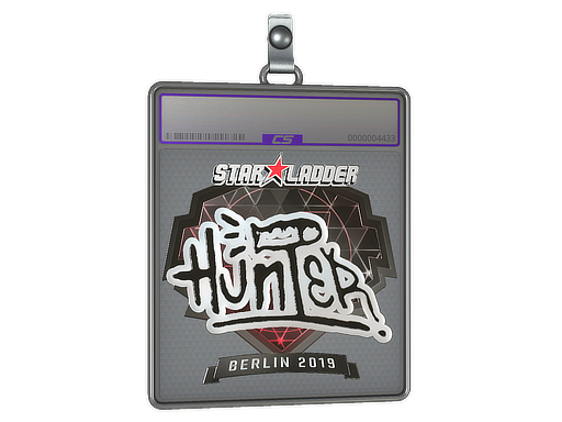 Sticker Slab | huNter- (Foil) | Berlin 2019