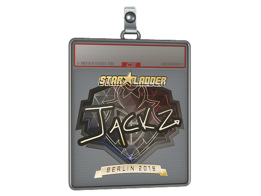 Sticker Slab | JaCkz (Gold) | Berlin 2019