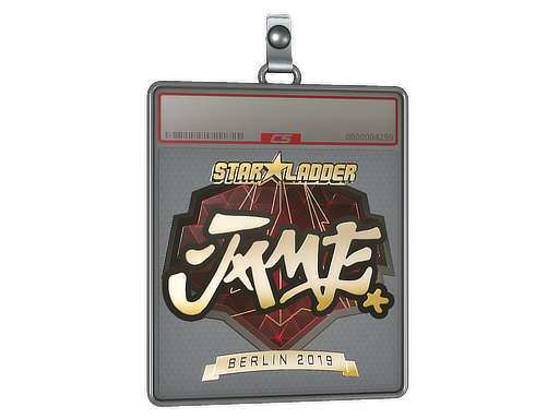 Sticker Slab | Jame (Gold) | Berlin 2019