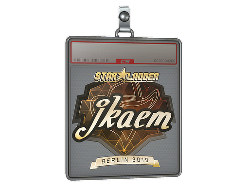Sticker Slab | jkaem (Gold) | Berlin 2019