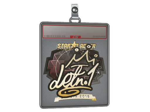 Sticker Slab | LETN1 (Gold) | Berlin 2019