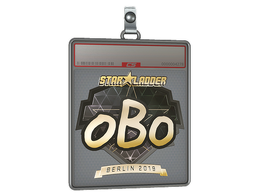 Sticker Slab | oBo (Gold) | Berlin 2019