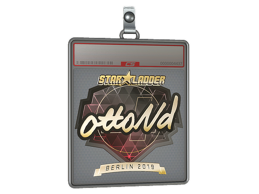 Sticker Slab | ottoNd (Gold) | Berlin 2019