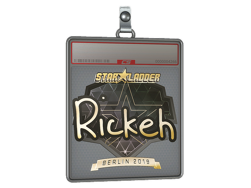 Sticker Slab | Rickeh (Gold) | Berlin 2019