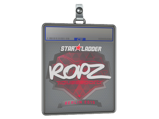 Sticker Slab | ropz | Berlin 2019