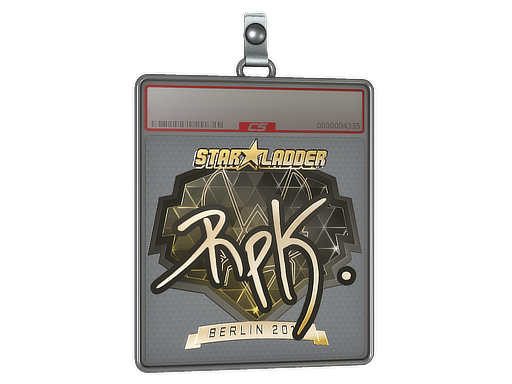 Sticker Slab | RpK (Gold) | Berlin 2019