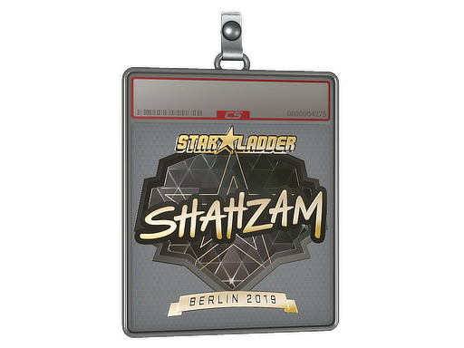 Sticker Slab | ShahZaM (Gold) | Berlin 2019