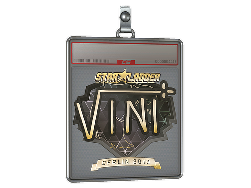 Sticker Slab | VINI (Gold) | Berlin 2019