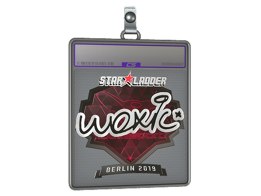 Sticker Slab | woxic (Foil) | Berlin 2019
