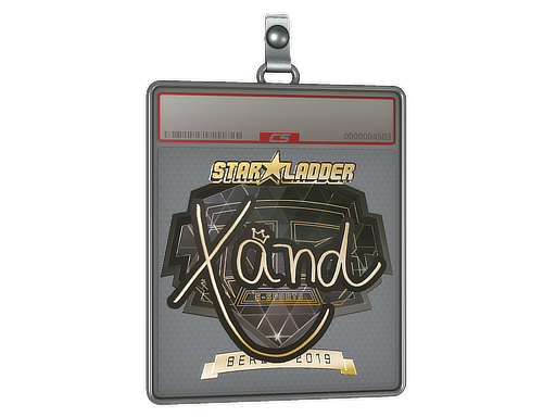Sticker Slab | xand (Gold) | Berlin 2019