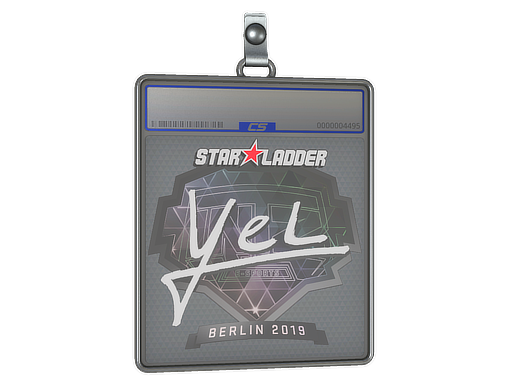 Sticker Slab | yel | Berlin 2019