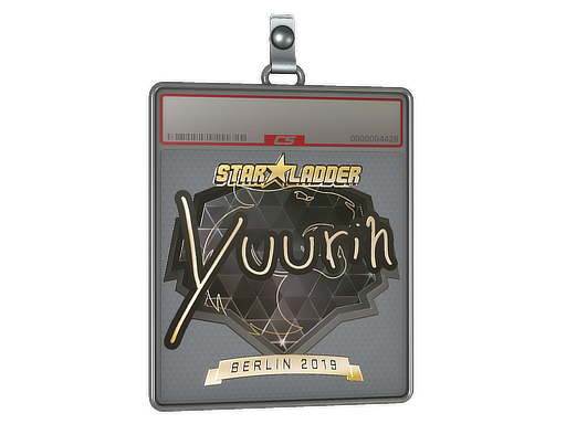 Sticker Slab | yuurih (Gold) | Berlin 2019