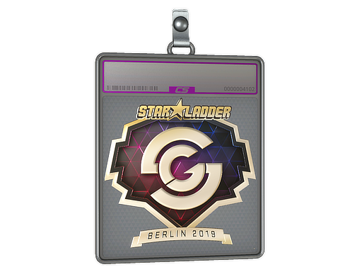 Sticker Slab | Syman Gaming (Gold) | Berlin 2019
