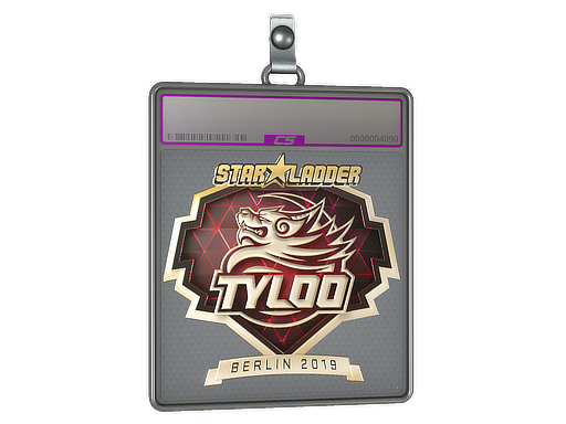 Sticker Slab | Tyloo (Gold) | Berlin 2019