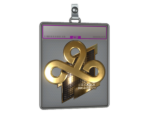Sticker Slab | Cloud9 (Gold) | Boston 2018