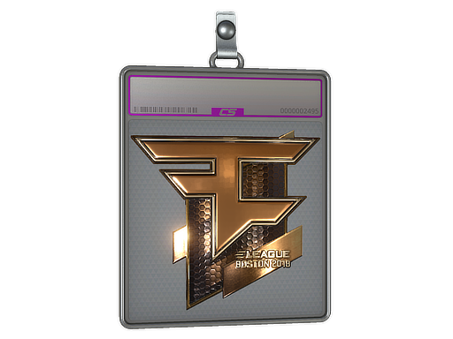 Sticker Slab | FaZe Clan (Gold) | Boston 2018