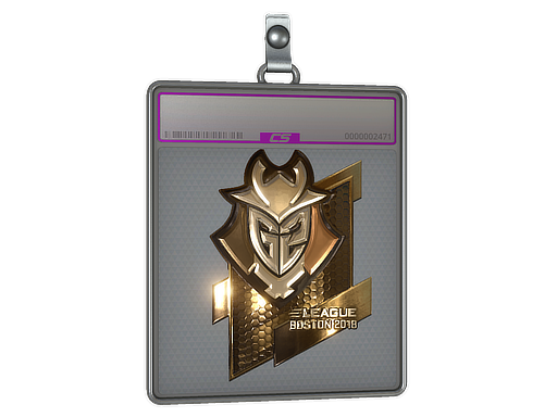 Sticker Slab | G2 Esports (Gold) | Boston 2018