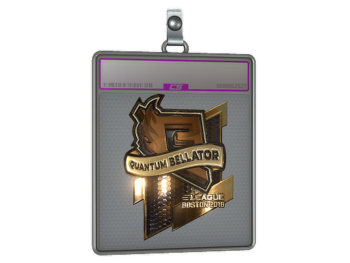 Sticker Slab | Quantum Bellator Fire (Gold) | Boston 2018
