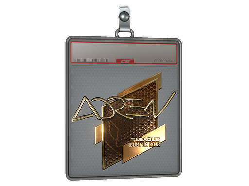 Sticker Slab | AdreN (Gold) | Boston 2018