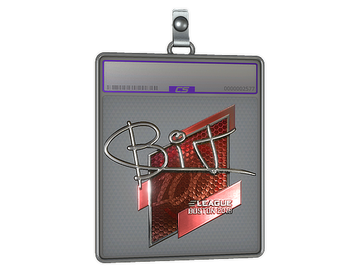 Sticker Slab | BIT (Foil) | Boston 2018