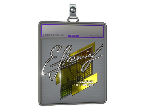 Sticker Slab | flamie (Foil) | Boston 2018