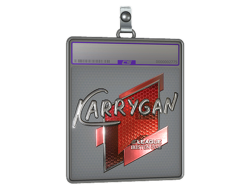 Sticker Slab | karrigan (Foil) | Boston 2018