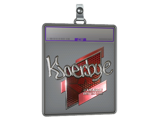 Sticker Slab | Kjaerbye (Foil) | Boston 2018