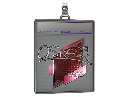 Sticker Slab | oskar (Foil) | Boston 2018
