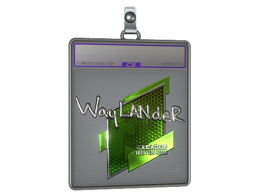Sticker Slab | wayLander (Foil) | Boston 2018