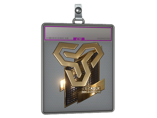 Sticker Slab | Space Soldiers (Gold) | Boston 2018