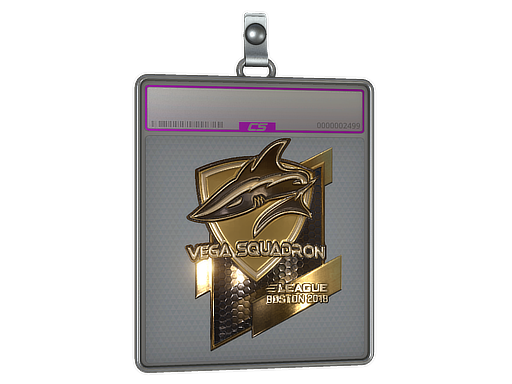 Sticker Slab | Vega Squadron (Gold) | Boston 2018