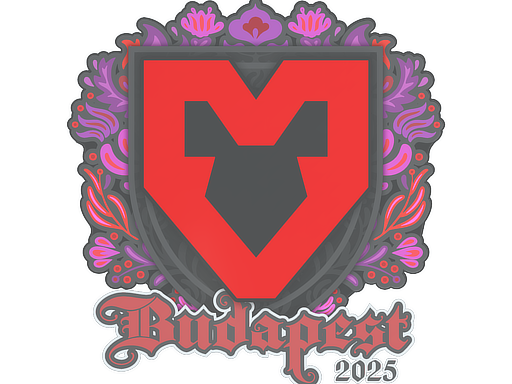 Sticker | MOUZ | Budapest 2025