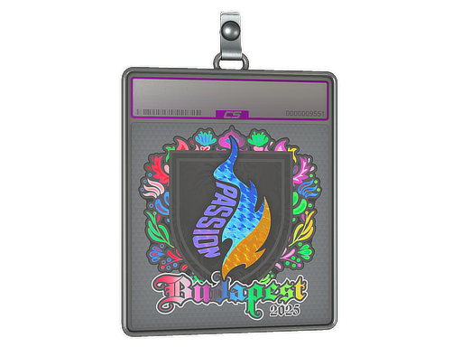 Sticker Slab | Passion UA (Holo) | Budapest 2025