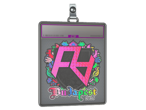 Sticker Slab | Rare Atom (Holo) | Budapest 2025