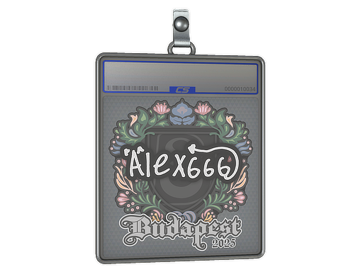 Sticker Slab | alex666 | Budapest 2025