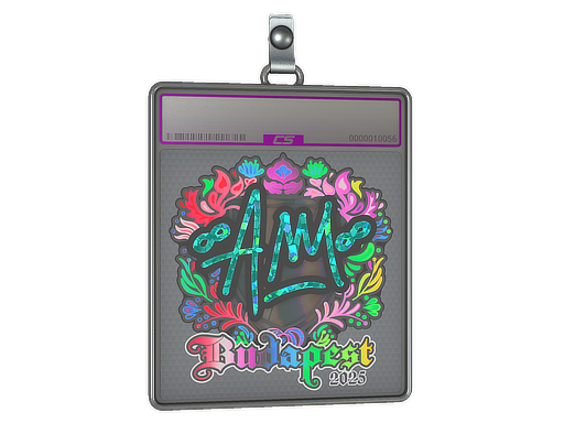 Sticker Slab | AW (Holo) | Budapest 2025