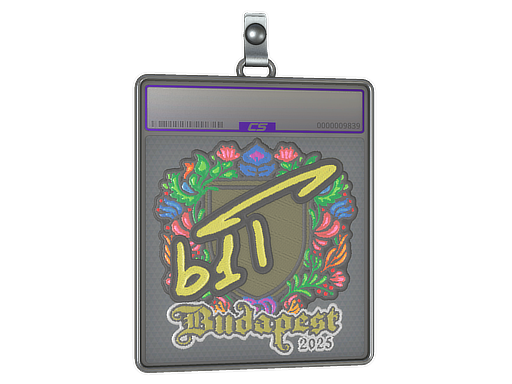 Sticker Slab | b1t (Embroidered) | Budapest 2025