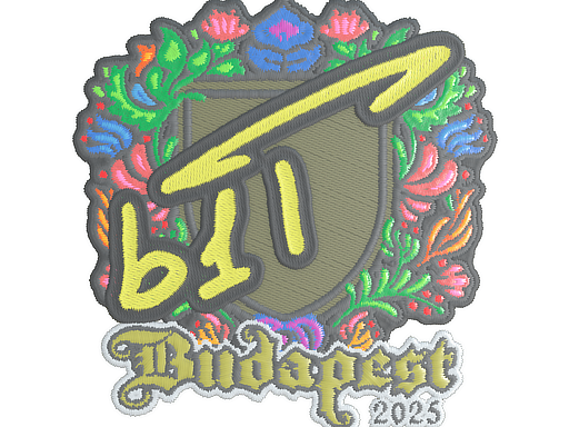 Sticker | b1t (Embroidered) | Budapest 2025