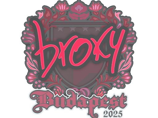 Sticker | broky | Budapest 2025