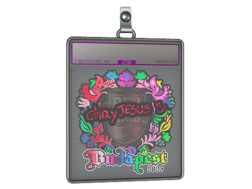 Sticker Slab | chayJESUS (Holo) | Budapest 2025