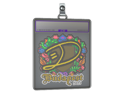 Sticker Slab | dumau (Embroidered) | Budapest 2025