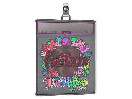 Sticker Slab | frozen (Holo) | Budapest 2025