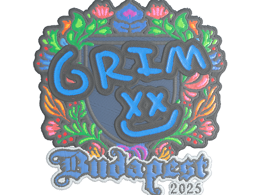 Sticker | Grim (Embroidered) | Budapest 2025