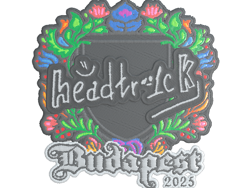 Sticker | headtr1ck (Embroidered) | Budapest 2025
