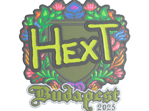 Sticker | HexT (Embroidered) | Budapest 2025
